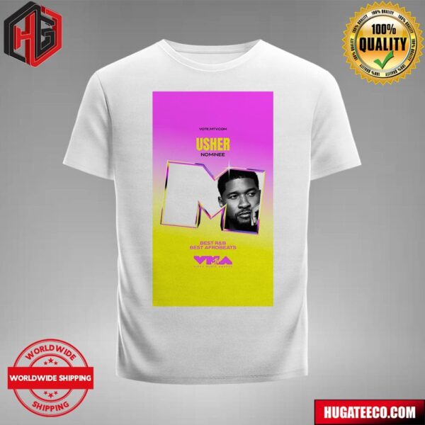 Usher Raymond Iv Congratulations On Being Video Music Award Best R And B Best Afrobeats T-Shirt