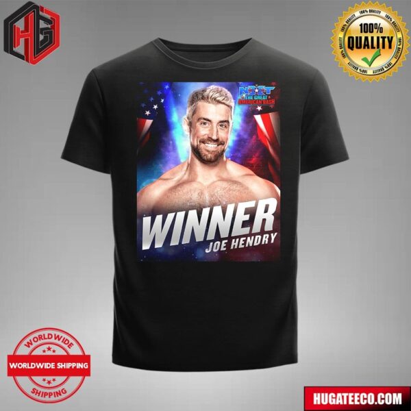 WWE NXT The Great American Bash Winner Joe Hendry T-Shirt