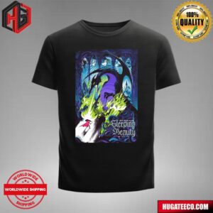 Walt Disney Presents Sleeping Beauty Poster For Mondo T-Shirt