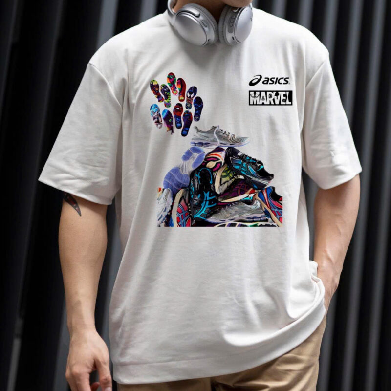 Kith x Asics x Marvel Super Villains Pack Drops In 2024 Sneaker T-Shirt Unisex