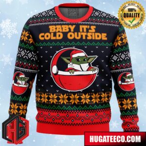 Baby It?s Cold Outside Star Wars Anime Ape Chirstmas Gifts 2024 Xmas For Family And Friends Ugly Sweater