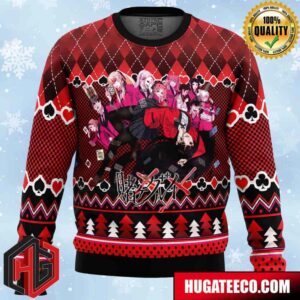 Beautiful Gambler Kakegurui Anime Ape Chirstmas Gifts 2024 Xmas For Family And Friends Ugly Sweater