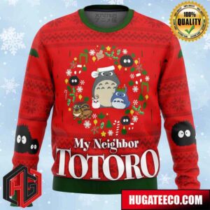 Best My Neighbor Totoro Anime Ape Chirstmas Gifts 2024 Xmas For Family And Friends Ugly Sweater