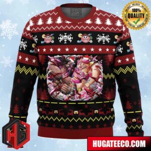 Big Mom x Kaido One Piece Pirates Anime Ape Chirstmas Gifts 2024 Xmas For Family And Friends Ugly Sweater