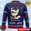 Black Butler Holiday Anime Ape Chirstmas Gifts 2024 Xmas For Family And Friends Ugly Sweater