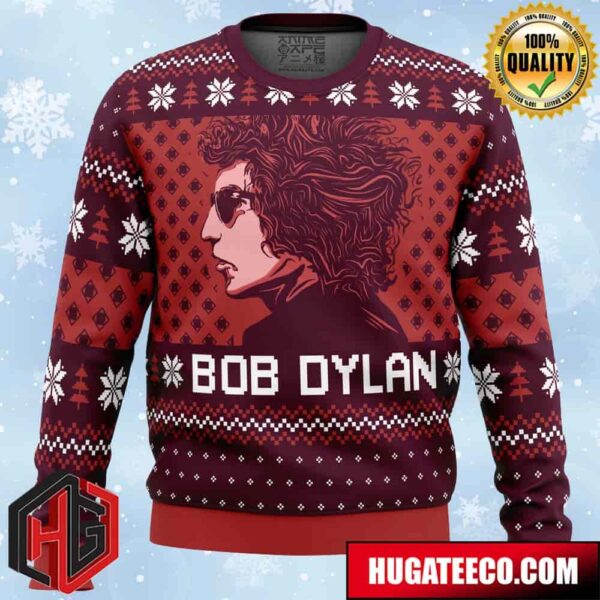 Blood on the Tracks Bob Dylan Anime Ape Chirstmas Gifts 2024 Xmas For Family And Friends Ugly Sweater