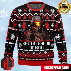 Brotherhood of Nod CommAnd And Conquer Anime Ape Chirstmas Gifts 2024 Xmas For Family And Friends Ugly Sweater