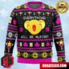 CarDCaptor Sakura Anime Ape Chirstmas Gifts 2024 Xmas For Family And Friends Ugly Sweater