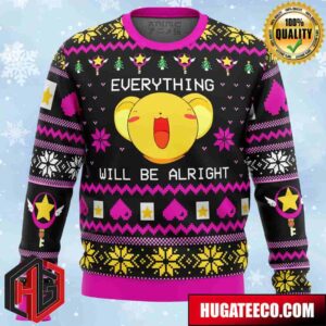 CarDCaptor Sakura Happy Anime Ape Chirstmas Gifts 2024 Xmas For Family And Friends Ugly Sweater