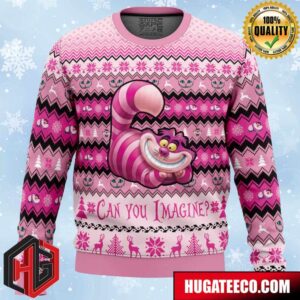 Cheshire Cat Alice in Wonderland Anime Ape Chirstmas Gifts 2024 Xmas For Family And Friends Ugly Sweater