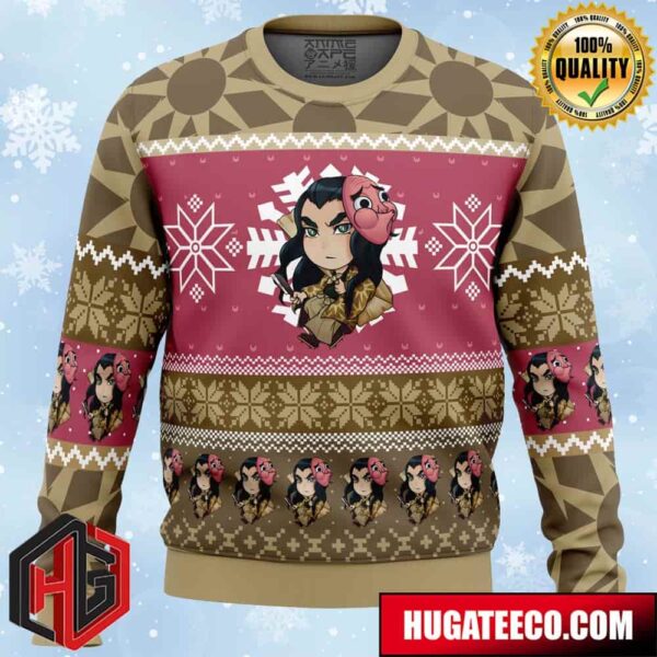 Chibi Christmas Haganezuka Hotaru Demon Slayer Anime Ape Chirstmas Gifts 2024 Xmas For Family And Friends Ugly Sweater