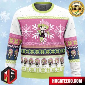 Chibi Christmas Mitsuri Kanroji Demon Slayer Anime Ape Chirstmas Gifts 2024 Xmas For Family And Friends Ugly Sweater