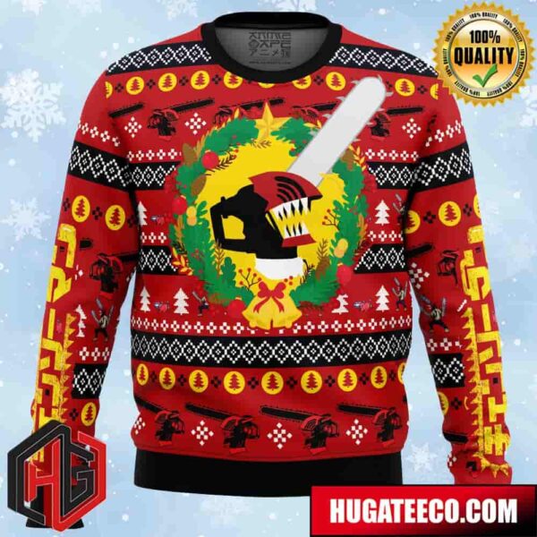 Christmas Dream Chainsaw Man Anime Ape Chirstmas Gifts 2024 Xmas For Family And Friends Ugly Sweater