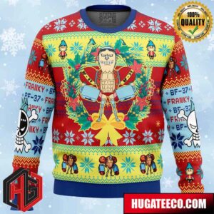 Christmas Franky One Piece Pirates Anime Ape Chirstmas Gifts 2024 Xmas For Family And Friends Ugly Sweater