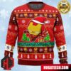 Christmas Is Coming You Dumbass Spy X Family Anime Ape Chirstmas Gifts 2024 Xmas For Family And Friends Ugly Sweater