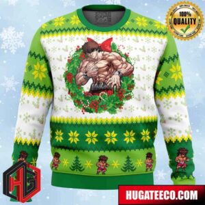 Christmas Season Baki Anime Ape Chirstmas Gifts 2024 Xmas For Family And Friends Ugly Sweater