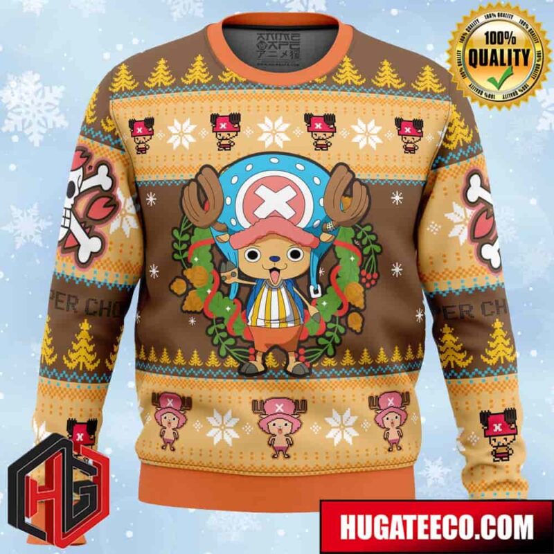 Christmas Tony ChOne Pieceper One Piece Pirates Anime Ape Chirstmas Gifts 2024 Xmas For Family And Friends Ugly Sweater
