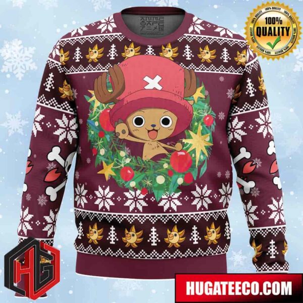 Christmas Tony Tony ChOne Pieceper One Piece Pirates Anime Ape Chirstmas Gifts 2024 Xmas For Family And Friends Ugly Sweater