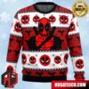 Deadpool Jolly Red Guy Anime Ape Chirstmas Gifts 2024 Xmas For Family And Friends Ugly Sweater