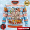 Falalala Godzil-LA Godzilla Anime Ape Chirstmas Gifts 2024 Xmas For Family And Friends Ugly Sweater