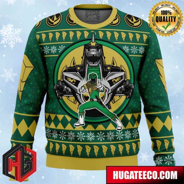 Dragonzord Power Rangers Anime Ape Chirstmas Gifts 2024 Xmas For Family And Friends Ugly Sweater