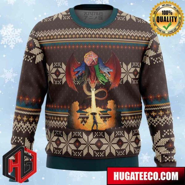 Dungeons And Dragons Anime Ape Chirstmas Gifts 2024 Xmas For Family And Friends Ugly Sweater