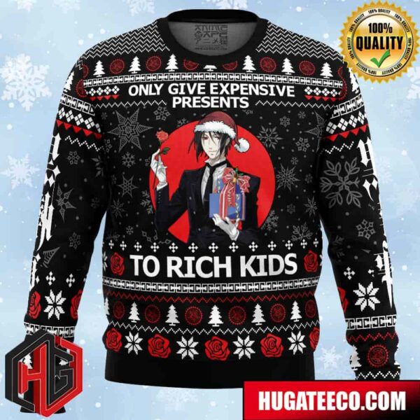 Expensive Gifts Black Butlers Anime Ape Chirstmas Gifts 2024 Xmas For Family And Friends Ugly Sweater