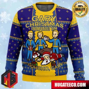 Fallout Gary Anime Ape Chirstmas Gifts 2024 Xmas For Family And Friends Ugly Sweater