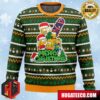 Fairy Tail Natsu fired up Anime Ape Chirstmas Gifts 2024 Xmas For Family And Friends Ugly Sweater