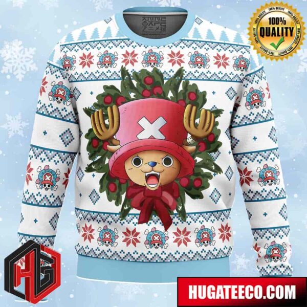 Happy Tony Tony ChOne Pieceper One Piece Pirates Anime Ape Chirstmas Gifts 2024 Xmas For Family And Friends Ugly Sweater