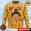 Fire Rengoku Demon Slayer Christmas Sweater Anime Ape Chirstmas Gifts 2024 Xmas For Family And Friends Ugly Sweater