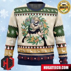 Himiko Tora Christmas My Hero Academia Anime Ape Chirstmas Gifts 2024 Xmas For Family And Friends Ugly Sweater