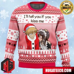 I’ll Tell You Maid Sama Anime Ape Chirstmas Gifts 2024 Xmas For Family And Friends Ugly Sweater