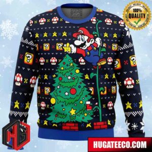 It?s a Tree Mario Bros Anime Ape Chirstmas Gifts 2024 Xmas For Family And Friends Ugly Sweater