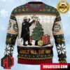 John Wick Anime Ape Chirstmas Gifts 2024 Xmas For Family And Friends Ugly Sweater