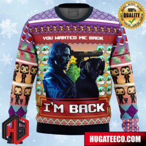 John Wick Anime Ape Chirstmas Gifts 2024 Xmas For Family And Friends Ugly Sweater