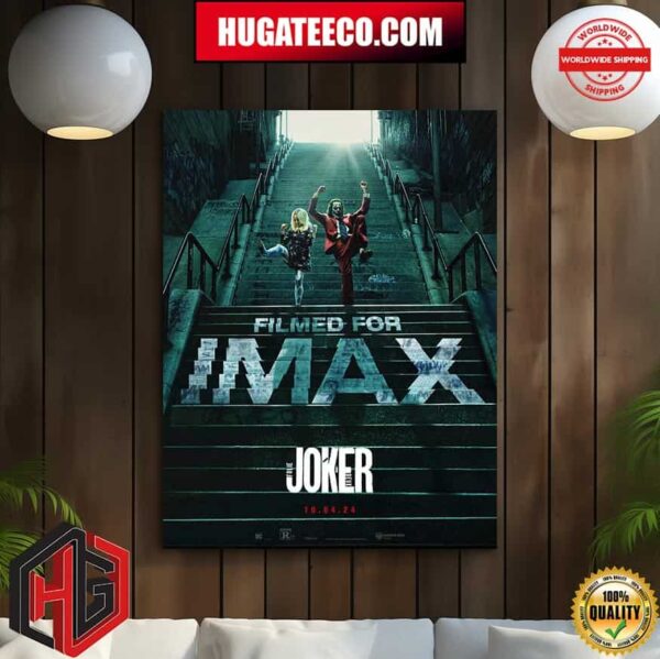 Joker 2 Filmed For Imax In Theaters On October 4 Home Decor Poster Canvas