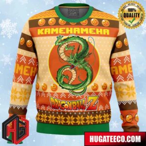 Kamehameha Dragon Ball Z Anime Ape Chirstmas Gifts 2024 Xmas For Family And Friends Ugly Sweater