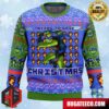 Michelangelo Rise of the Teenage Mutant Ninja Turtles Anime Ape Chirstmas Gifts 2024 Xmas For Family And Friends Ugly Sweater