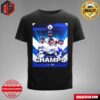 Los Angeles Dodgers 2024 Win The Nl West For The 11th Time In 12 Years Unisex T-Shirt