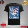 Los Angeles Dodgers 2024 Win The Nl West For The 11th Time In 12 Years Unisex T-Shirt