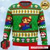 Mario Bros Bowser’s Castle Anime Ape Chirstmas Gifts 2024 Xmas For Family And Friends Ugly Sweater