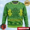 Merry Cthulhumas Cthulhu Anime Ape Chirstmas Gifts 2024 Xmas For Family And Friends Ugly Sweater