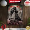 Metallica Merch For First No Repeat Weekend From Mexico City At Estadio DNP Seguros On 9 22 2024 North American Tour Poster Canvas