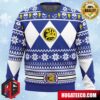 Mighty Morphin Black Ranger Power Rangers Anime Ape Chirstmas Gifts 2024 Xmas For Family And Friends Ugly Sweater