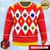 Mighty Morphin Pink Ranger Power Rangers Anime Ape Chirstmas Gifts 2024 Xmas For Family And Friends Ugly Sweater