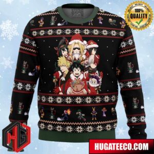 My Hero Academia Boku No Holiday Anime Ape Chirstmas Gifts 2024 Xmas For Family And Friends Ugly Sweater