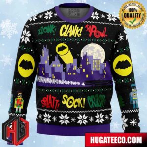 Nananana Christmas Batman DC Comics Anime Ape Chirstmas Gifts 2024 Xmas For Family And Friends Ugly Sweater