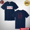 Pearl Jam Merch Night 2 In Boston MA  At Fenway Park On September 17 2024 Two Sides Unisex T-Shirt