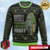 Rick And Morty Tis The Season Anime Ape Chirstmas Gifts 2024 Xmas For Family And Friends Ugly Sweater